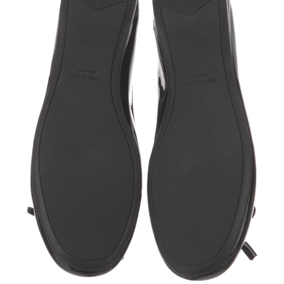 Prada Leather Ballet Flats🔥$375 NO VISIBLE SIGNS of damage,They are EVERYTHING! - Picture 10 of 16